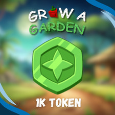 GROW A GARDEN TOKEN 1K - 10K GAG Fast Delivery