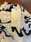 New ladies XL “A New Day” 2 piece Black and White A-Line Skirt and Coral top.   — photo 4