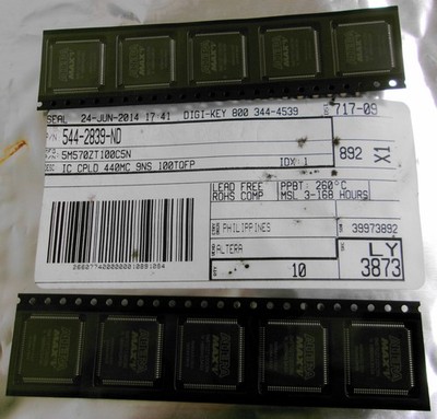 Altera 5M570ZT100C5N CPLD 440MC 9NS 100TQFP (Lot of 10)