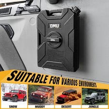 For Jeep Wrangler Jk Jl Jt Door Mount Gasoline Fuel Can Water Tank Wbracket