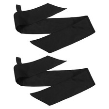 2 Pcs Chef Scarf for Restaurant Apparel Cooking Staff Costume Neck Tie