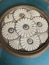 Antike Schatulle Bronze Emaille Jugendstil Art Deco Schmuckschatulle Dose 
