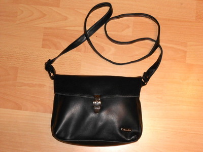 BODENSCHATZ Ledertasche Leder Tasche Handtasche NEU 14x19cm