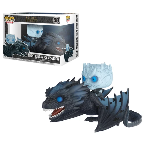 Funko Pop! Rides: Game of Thrones - Night King & Icy Viserion (Glows in the...