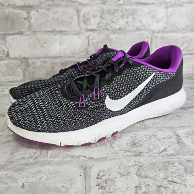 Nike Womens Flex Trainer 7 Grey Purple 898479-005 Sneakers Women's Size 11