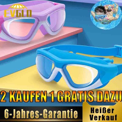 Wasserdichte Antibeschlag-Schwimmbrille Kinder Unisex Taucherbrille für Sport
