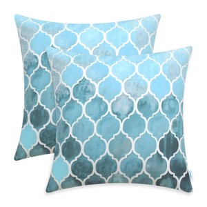 sky blue cushion covers