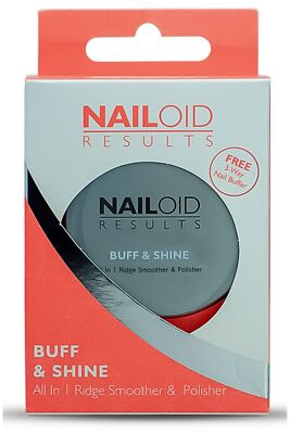 Nailoid Buff and Shine All in 1 15ml Ridge, glatt, poliert