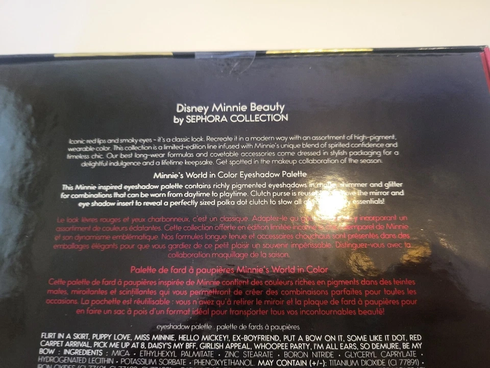 NEW Minnie's World in Color Eyeshadow Palette - Sephora Limited Edition - Image 3 of 4