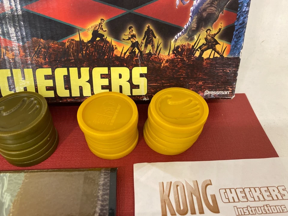 Universal Studios ☆ CHECKERS ☆ Kong : Movie Edition - 2005 Board Game - Image 4 of 4