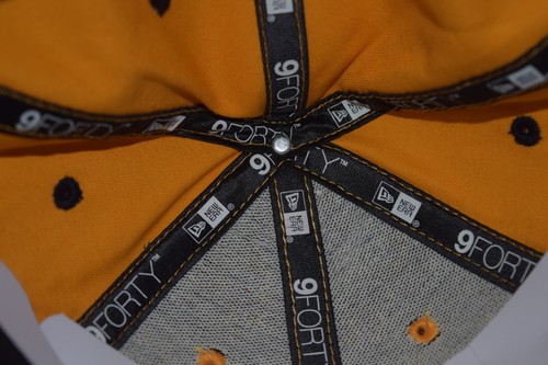 NHL New Era Boston Bruins Velcroback Hockey Hat 9Forty OLDER STYLE not AHL - Picture 8 of 9
