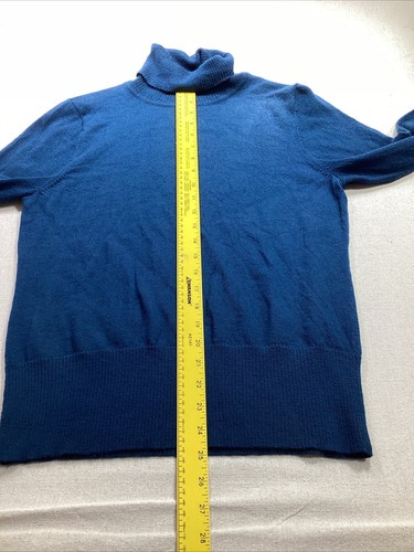 Sarah Spencer Sweater Women’s Large 100% Italian Merino Wool Cozy Stretch Career - Picture 6 of 9