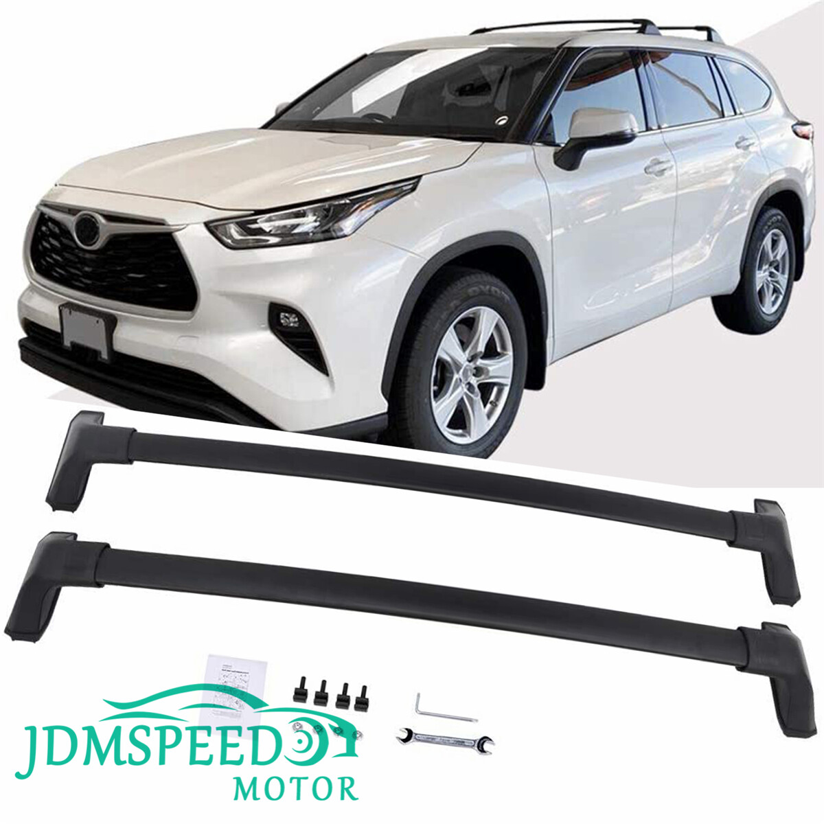 Roof Rack Cross Bar Luggage Carrier Bar For 20-23 Toyota
