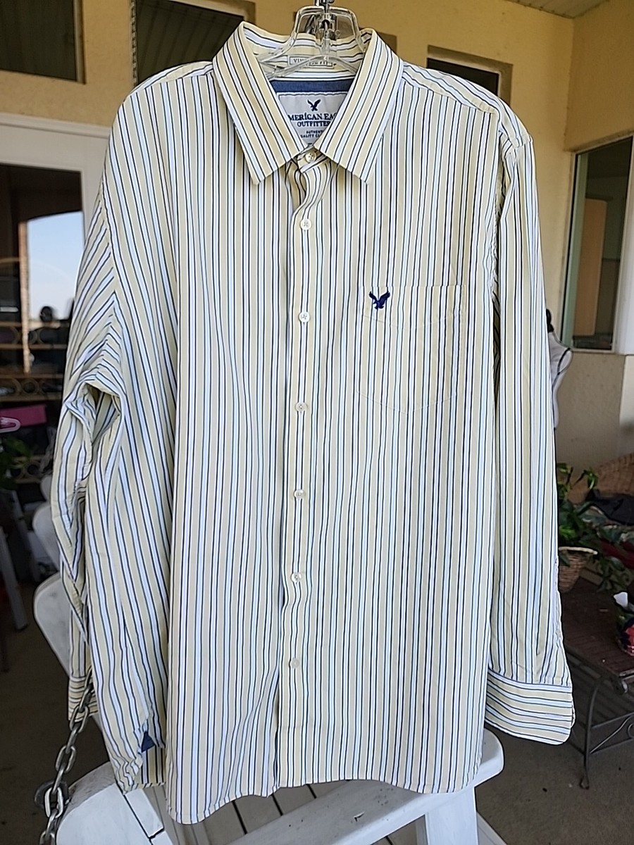 eagle men's dress shirts regular fit Eagle Men's Non Iron Stretch Collar Regular Fit Multi Check Dress Shirt,  Cardinal, 15.5" Neck 34"-35" Sleeve at Amazon Men's Clothing store