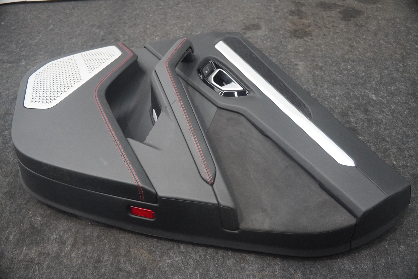 Rear Right Door Trim Panel Black Red Stitch 4ML867308 Lamborghini Urus 19 *Note*