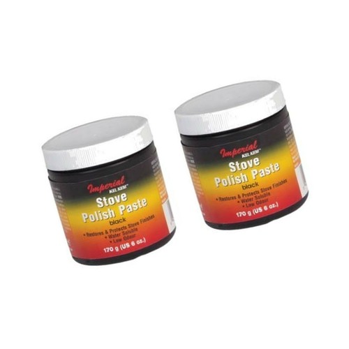 Imperial KK0059 Stove Polish Paste, Black, 6oz. Jar (2 Pack) 2 eBay