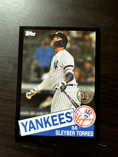 Gleyber Torres 2020 Topps 1985 Black /199 #85-74 New York Yankees All Star SP