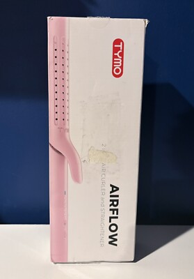 TYMO Airflow Styler 2 in 1 Hair Straightener and Curler Pink