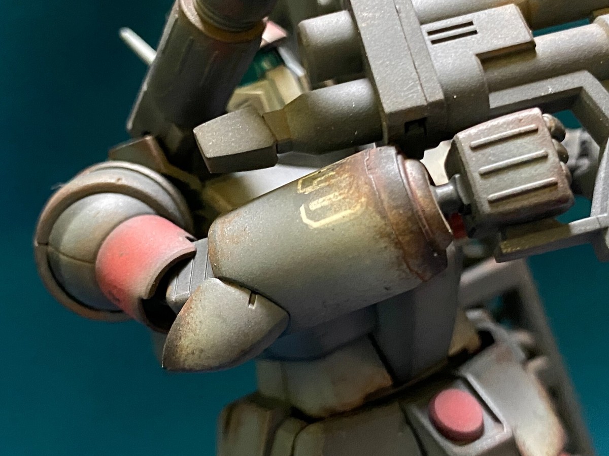Bandai GUNCANNON 1/144 HGUC RX-77-2 Custom Painted with