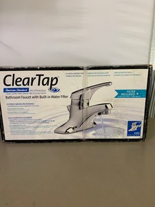 American Standard 2565 Bathroom Faucet Clear Tap Built In Water