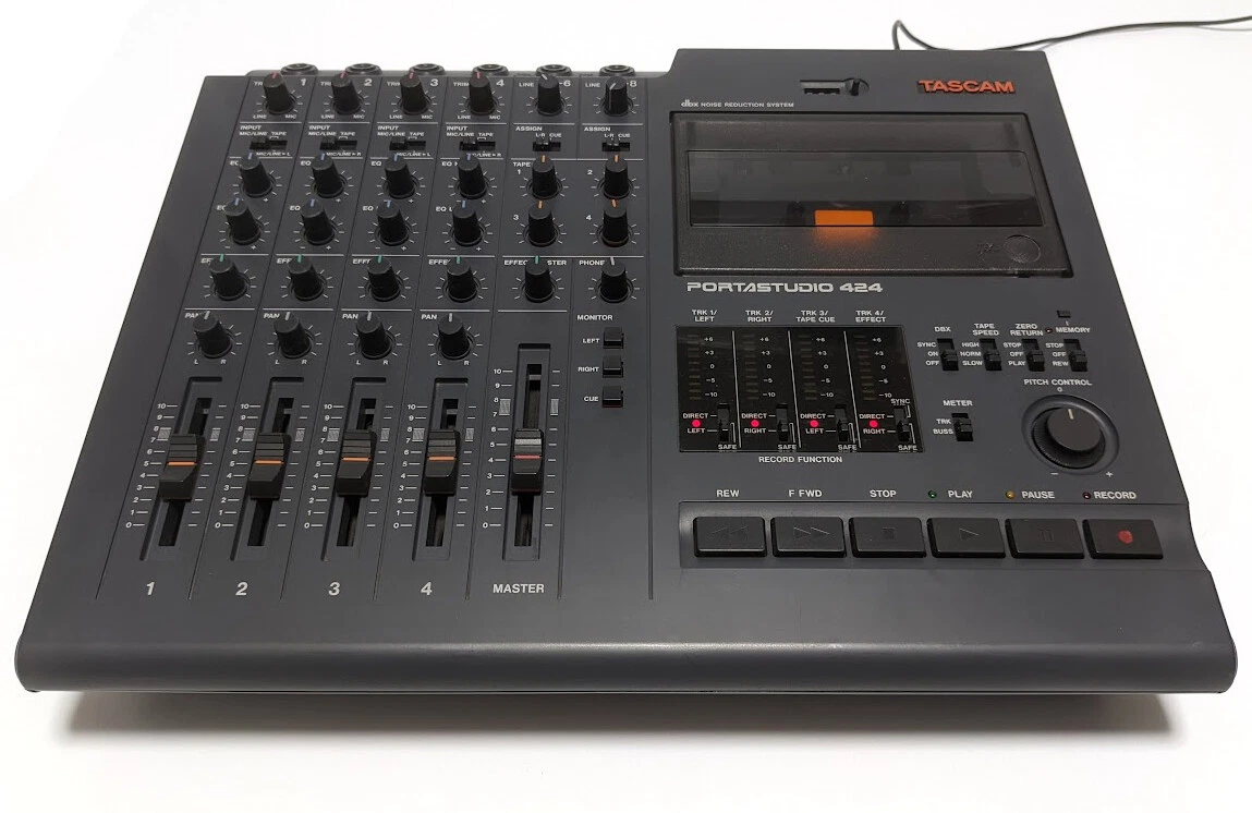 Tascam PORTASTUDIO 424 multi-track recorder MTR body only Used From Japan