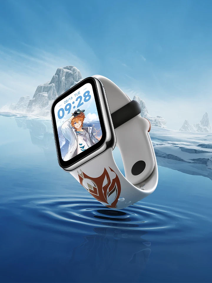 Xiaomi x Genshin Impact Smart Band 8 Pro Tartaglia Limited Edition Full Gift Set - Image 3 of 4