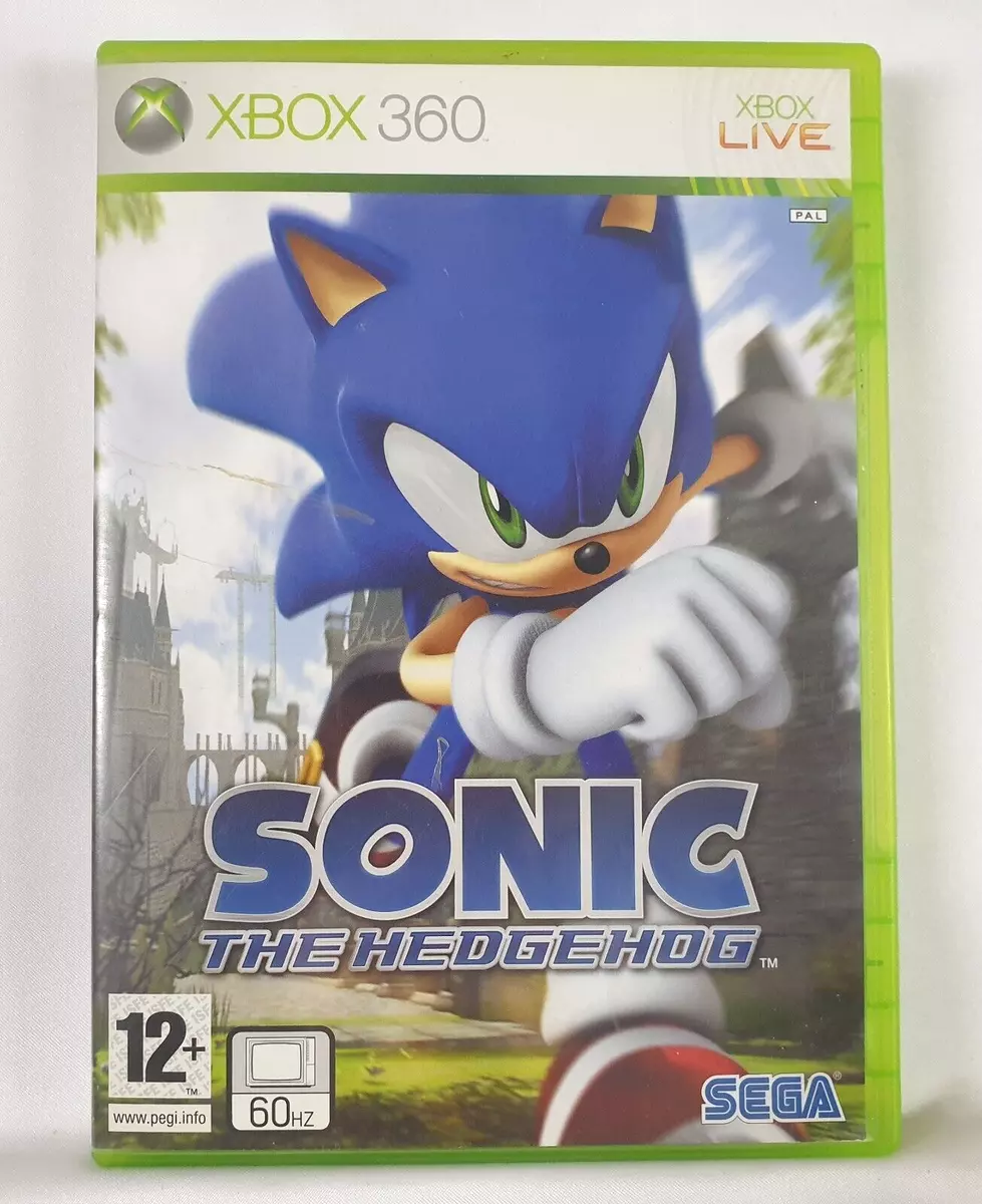 xbox 360 SONIC The HEDGEHOG Game (Works On US Consoles) PAL UK