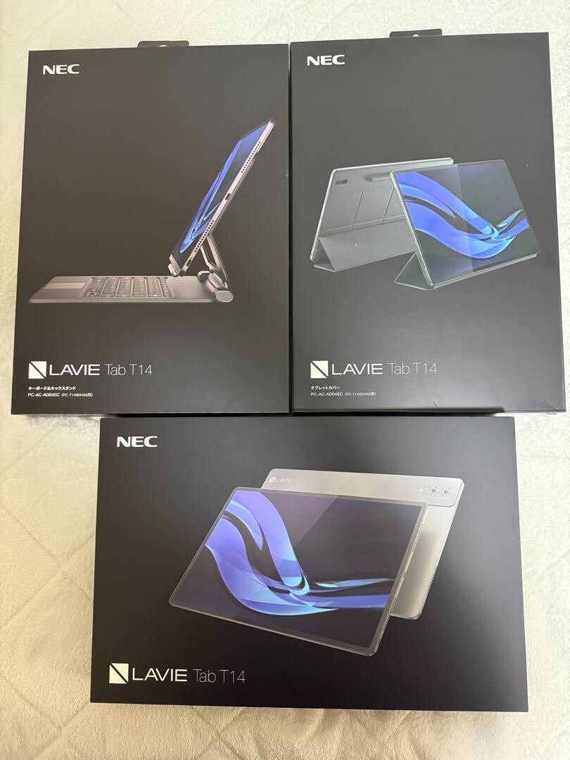 LAVIE Tab T14 純正キーボードスタンド&ケース付き NEC 【国内生産・公式】 新品LAVIE Tab T14 キーボード&キック