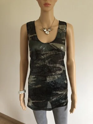 Debardeur neuf avec sequins Guess taille S - Photo 1/4