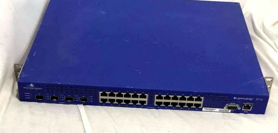 Ciena LightningEdge 311V LEAC-0311VB 24-Port 10/100 Ethernet Switch - Image 2 of 4