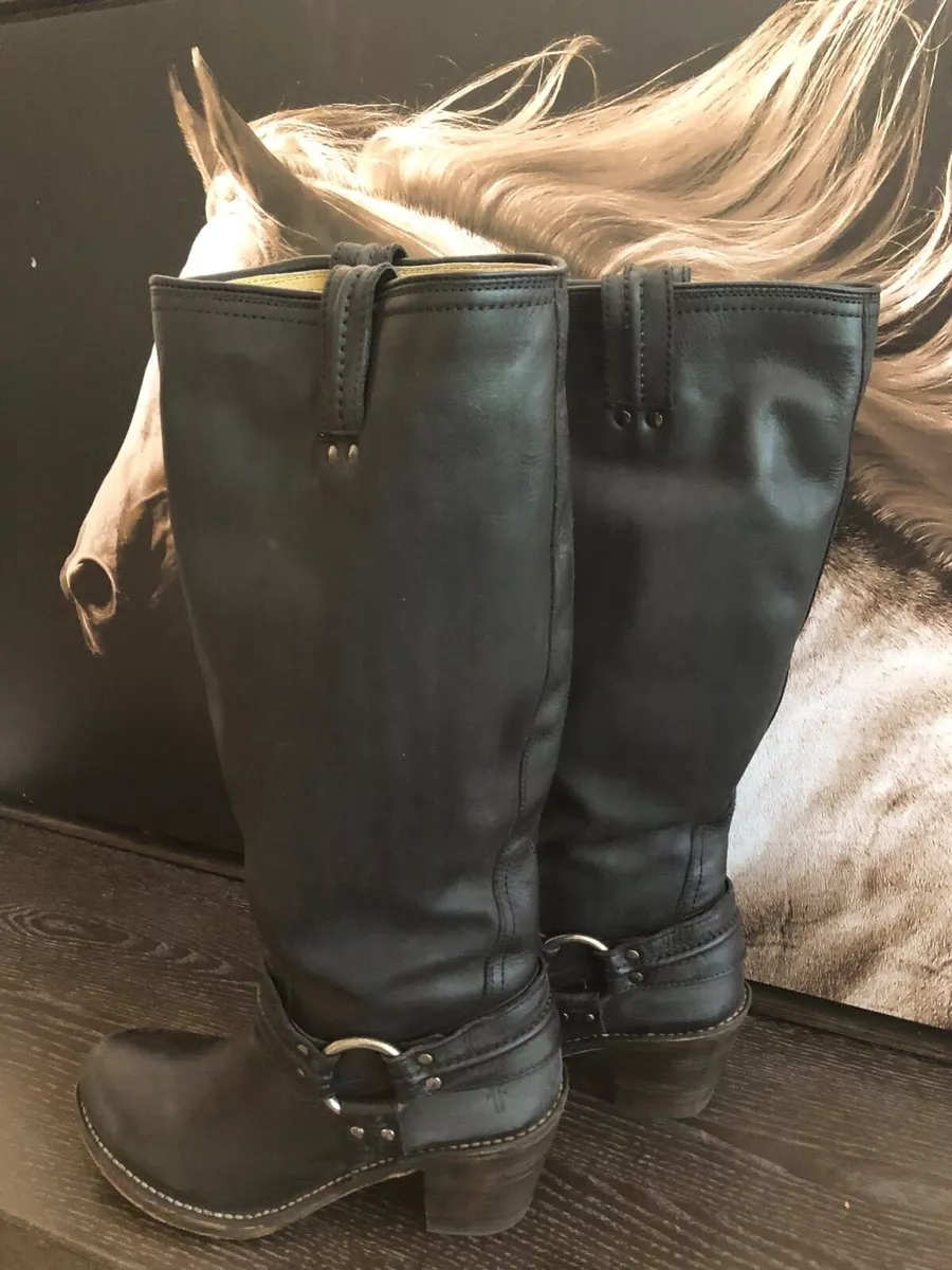 Frye carmen harness best sale tall