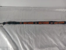 Harley-Davidson Motorcycles Black & Orange Lanyard - New