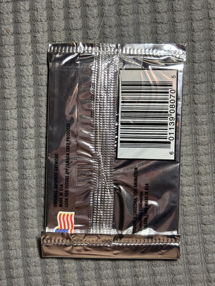 BIRD STUDIOS 1996 DRAGON BALL CHROMIUM REFRACTOR CHASE CARD SEALED PANINI - Image 2 of 2