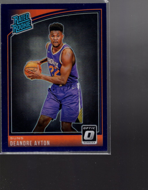 A3223- 2018-19 Donruss Optic Purple #157 Deandre Ayton RR - NM-MT Suns