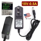 18V 0.5A AC/DC Adapter Power Supply for Home Electronics with 5.5x2.1mm DC Plug