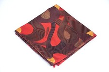 Lord R Colton Masterworks Pocket Square Garnet Brow Origin Symmetry Silk 75 New