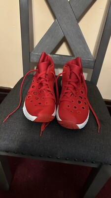 Men's Nike Zoom HyperQuickness Basketball Shoes Size 10.5 Red  812976-603