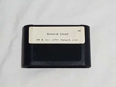 Blood Shot Sega Genesis Prototype Unreleased North American Version bloodshot US