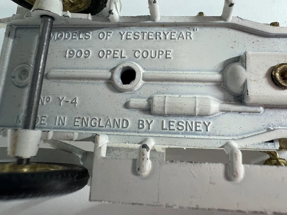 LOTE de 4 diecast vintage Lesney Matchbox MODELOS DE ANTAÑO, buen estado Foto 4 de 4