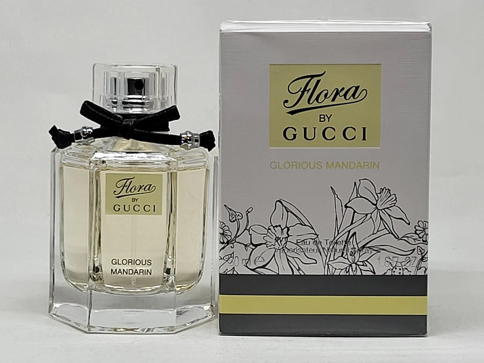 Gucci Flora Glorious Mandarin 1.6 OZ 50 ml Eau De Toilette Spray SELLADO Foto 2 de 4