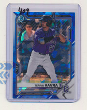 2021 Bowman Chrome Sapphire Terrin Vavra
