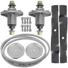 Spindle Blade Belt Kit For John Deere LA100 LA105 LA110 LA115 LA120 LA125 LA135