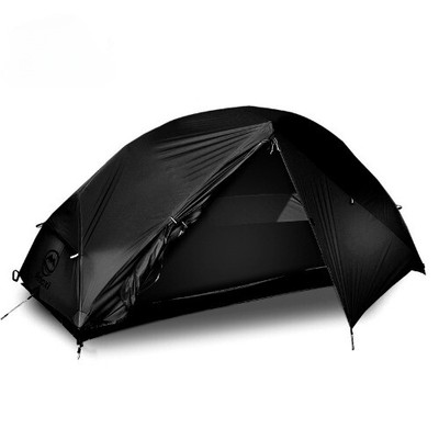 Outdoor Ultralight Camping Tent 3/4 Season Single Person 15D Nylon Silicon Tent