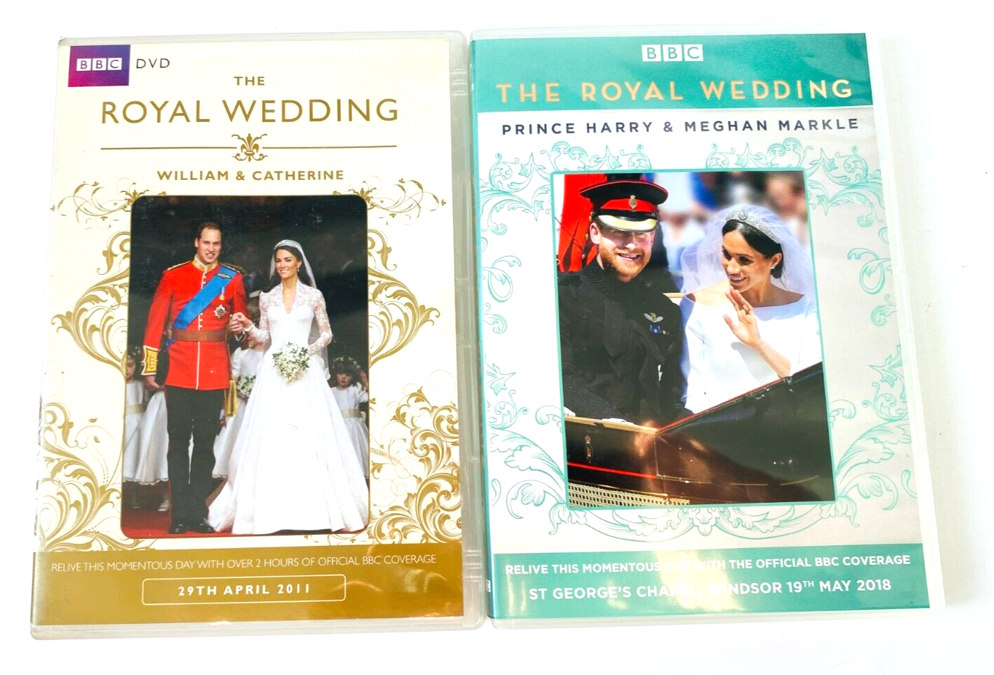 The Royal Weddings (BBC DVD Bundle) William & Catherine / Harry & Meghan Markle