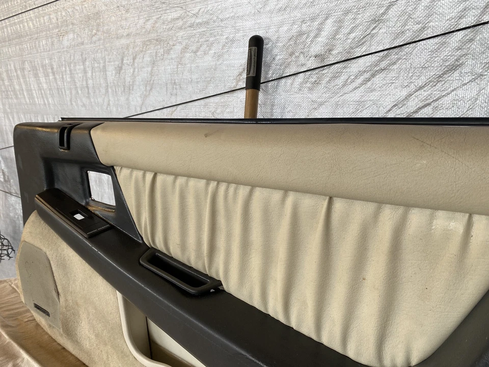 1990 1991 1992 Infiniti M30 esquerda direita branco preto painel interior porta conjunto - Imagem 3 de 4