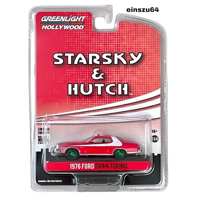 Greenlight - 1976 Ford Gran Torino Dirty Version - Starsky & Hutch Green Machine