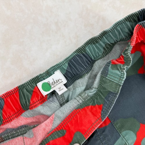 MINI BODEN Camo Shorts Size 9Y - Picture 2 of 3