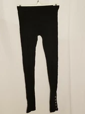 One Step Up Leggings L/XL Black with Side Snaps (5)