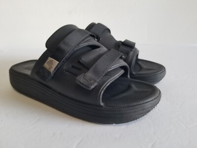 SUICOKE MOTO-CAB スイコック モトキャブ サンダル ブラック SUICOKE MOTO-Cab | crane