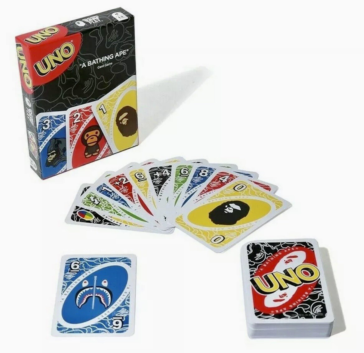 A BATHING APE BAPE UNO CARD Playing Cards 50th Anniversary Special Edition  NEW | eBay